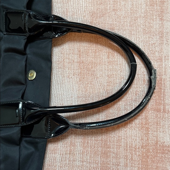 Tory Burch Black Nylon Tote - Picture 9 of 11